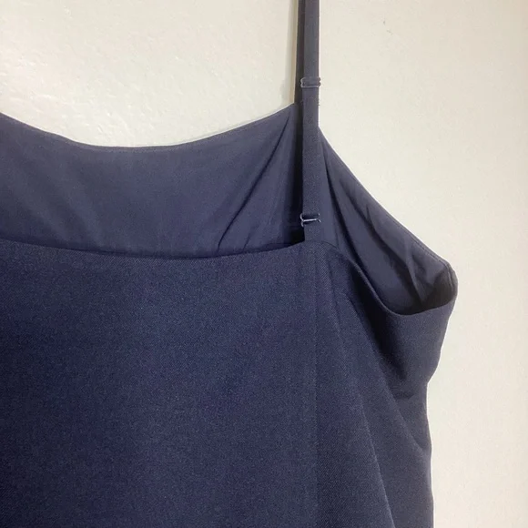 Anthropologie Mare Mare Cutout Dress Navy XL - Picture 6 of 9